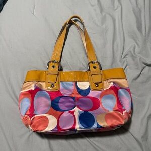 Colorful Patterned Women's Bag